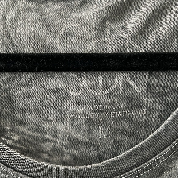 CHASER | Tom Petty Burnout Tank Top Dark Gray Size M - Picture 3 of 3